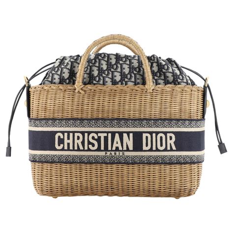 christian dior rattan bag|original christian dior bag.